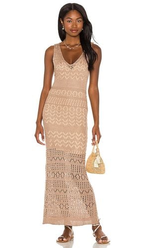 Shona Maxi Dress in Nude. - size S (also in XL) - SNDYS - Modalova