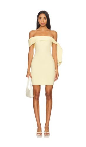 Jaymes Mini Dress in Yellow. - size L (also in M, S, XL, XS) - SNDYS - Modalova