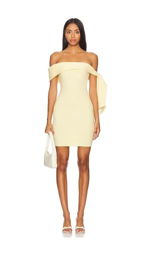 Jaymes Mini Dress in Yellow. - size L (also in M, S, XS) - SNDYS - Modalova