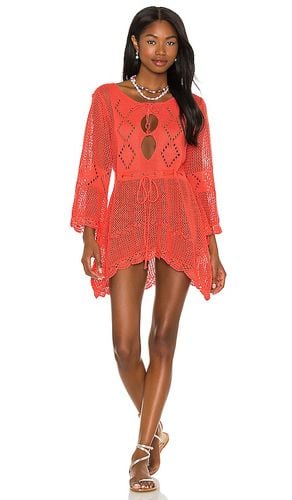 Jade Crochet Dress in Red. - size L (also in S, XS) - SNDYS - Modalova