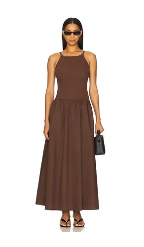 Cruz Maxi Dress in Brown. - size L (also in M, S, XS) - SNDYS - Modalova