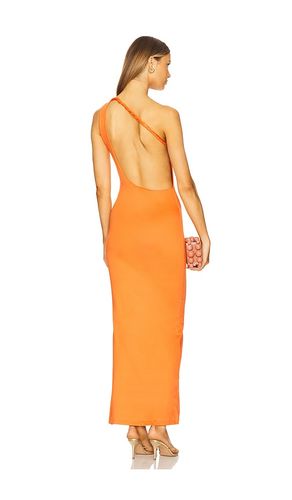 Juniper Maxi Dress in Orange. - size L (also in M, S, XL, XS) - SNDYS - Modalova