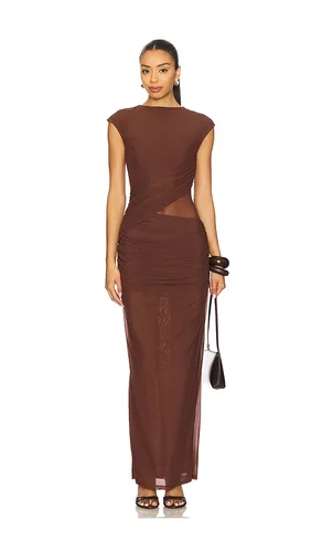 X REVOLVE Lorelai Maxi Dress in Chocolate. - size XL (also in XXS) - SNDYS - Modalova