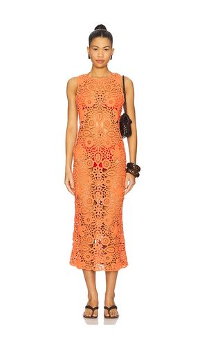 Tala Maxi Dress in Orange. - size L (also in M, S, XL, XS) - SNDYS - Modalova
