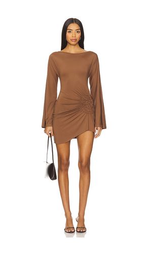 Olividae Mini Dress in Brown. - size M (also in S, XS) - SNDYS - Modalova