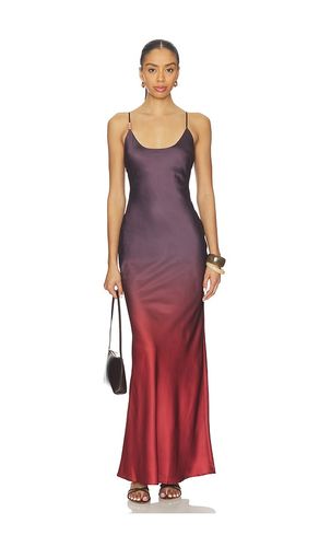 Amaya Bias Maxi Dress in Purple,Red. - size M (also in S, XS) - SNDYS - Modalova