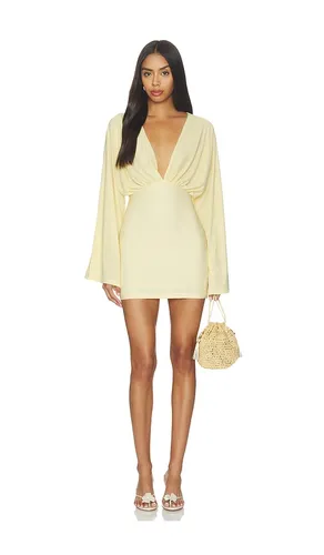 Helene Mini Dress in Yellow. - size L (also in M, S, XL, XS, XXL) - SNDYS - Modalova