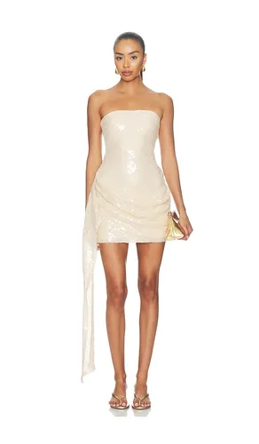 Zephyra Mini Dress in Beige. - size M (also in S, XL) - SNDYS - Modalova
