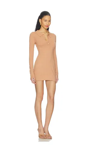 Veda Knit Mini Dress in Tan. - size L (also in M, S, XS, XXS) - SNDYS - Modalova