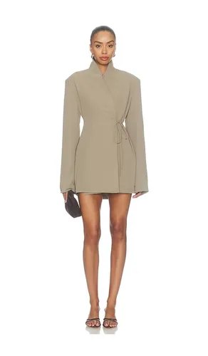 Dakari Mini Dress in Brown. - size L (also in M, S, XS, XXS) - SNDYS - Modalova