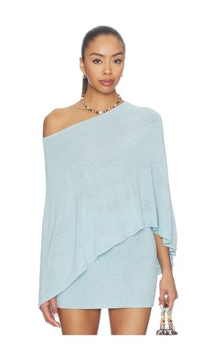 Misty Knit Poncho in Baby Blue. - size XS/S (also in M/L) - SNDYS - Modalova