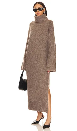 Willow Sweater Dress in Grey. - size L (also in M, S, XL, XS) - SNDYS - Modalova