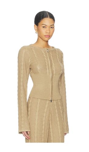 Cici Cable Knit Top in Tan. - size S (also in XL) - SNDYS - Modalova