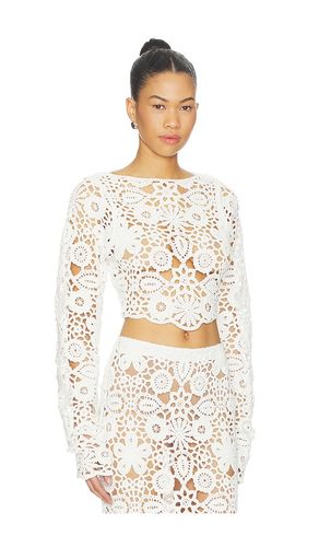 Tala crochet top in color size S (also in XS, M, L) - SNDYS - Modalova