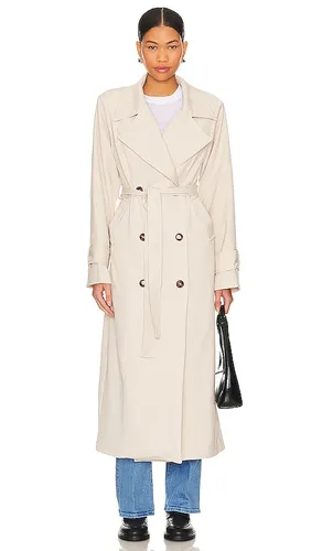 Myka Trench Coat in Ivory. - size S (also in XL, XXL) - SNDYS - Modalova