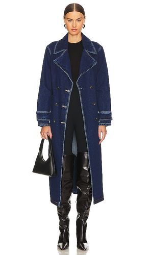 Wren Denim Trench in Blue. - size S (also in XS) - SNDYS - Modalova