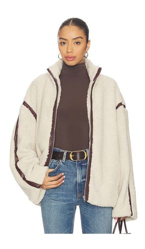 Tatum Teddy Contrast Jacket in . Size M. Also in L - SNDYS - Modalova