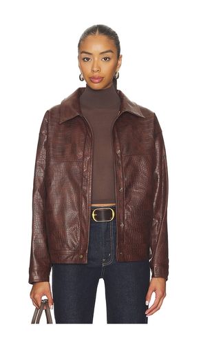 Wendy Croc Pu Leather Jacket in . Taglia M. Also in S - SNDYS - Modalova