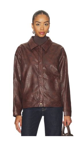 Wendy Croc Pu Leather Jacket in . Taglia M. Also in S - SNDYS - Modalova