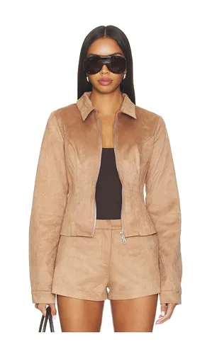Archer Faux Suede Jacket in . Size L. Also in M, S, XL, XXS - SNDYS - Modalova