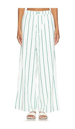 Wren Stripe Pants in Green. - size S (also in XXS) - SNDYS - Modalova