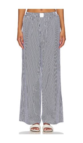 X Revolve Darian Stripe Pants in Blue. - size L (also in M, S, XS) - SNDYS - Modalova