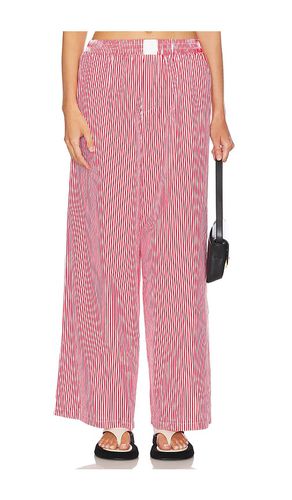 X Revolve Darian Stripe Pants in Red. - size L (also in M, S, XS, XXS) - SNDYS - Modalova