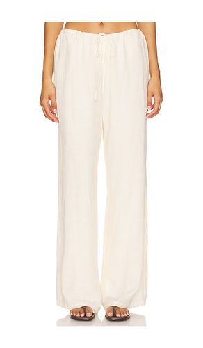 Lyra Pant in Cream. - size L (also in M) - SNDYS - Modalova