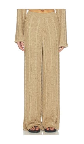 Cici Cable Knit Pant in . Size L. Also in M, S, XL, XS, XXS - SNDYS - Modalova