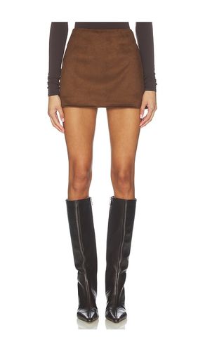 Jacqui Faux Suede Mini Skirt in . Size M. Also in S, XS - SNDYS - Modalova