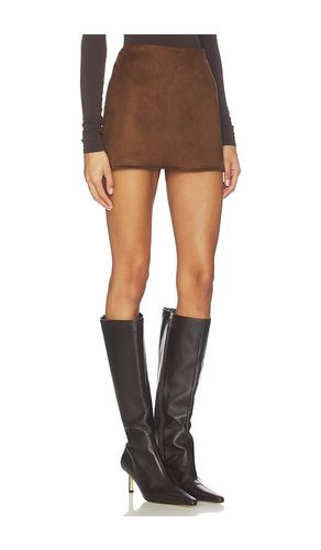 Jacqui Faux Suede Mini Skirt in . Taglia M. Also in S, XS - SNDYS - Modalova