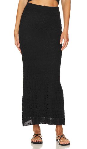 X REVOLVE Crochet Maxi Skirt in Black. - size L (also in M, S, XL, XS, XXS) - SNDYS - Modalova