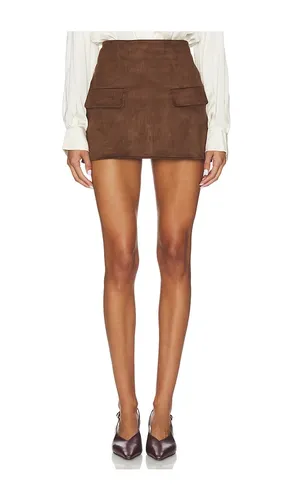 Amelia Suede Mini Skirt in . Size XS. Also in S, L - SNDYS - Modalova