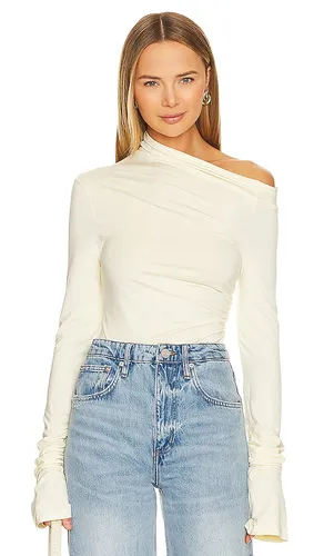 Nyah Bodysuit in White. - size M (also in S, XL, XS, XXL, XXS) - SNDYS - Modalova