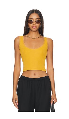 Camiseta tirantes delphine en color amarillo mostaza talla L en - Mustard. Talla L (también en M, S, XL, XS) - SNDYS - Modalova