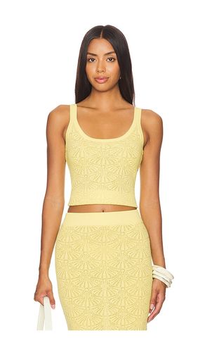 X REVOLVE Josefina Top in Yellow. - size L (also in M, S, XL, XS, XXL, XXS) - SNDYS - Modalova
