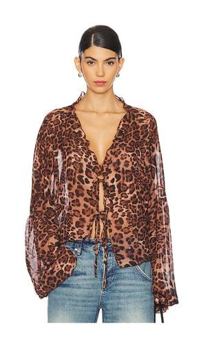 X REVOLVE Eli Top in Brown. - size L (also in M, S, XL, XS, XXL) - SNDYS - Modalova