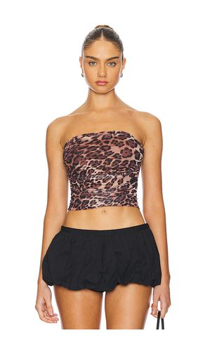 Top sin tirantes en color marrón talla L en - Brown. Talla L (también en M, S, XL, XS, XXL) - SNDYS - Modalova