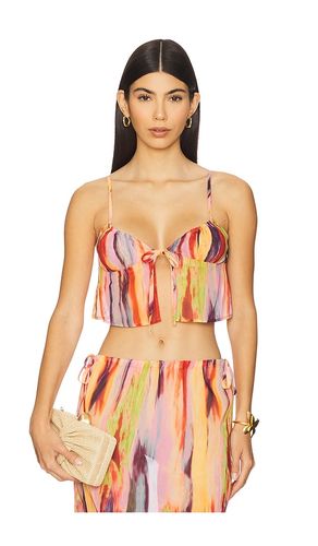 St. Barts Tie Up Top in Peach. - size L (also in M, S, XL, XS, XXL) - SNDYS - Modalova