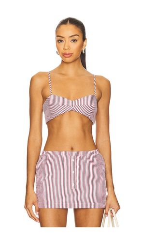 X REVOLVE Estelle Bralette in Red. - size L (also in M, S, XL, XS, XXL) - SNDYS - Modalova