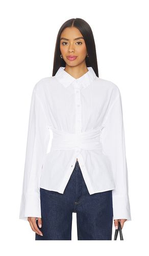 Teigan cinched button shirt in color size S (also in XS, M, L, XL) - SNDYS - Modalova