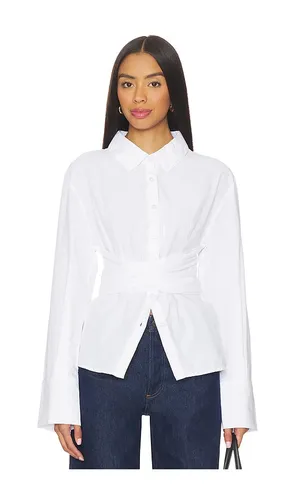 Teigan Cinched Button Shirt in . Size L. Also in M, S, XL, XS, XXL, XXS - SNDYS - Modalova