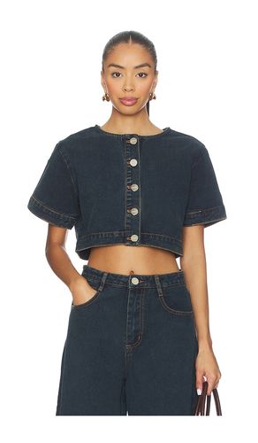 Tilla Denim Top in Blue. - size L (also in S, XL, XXL) - SNDYS - Modalova