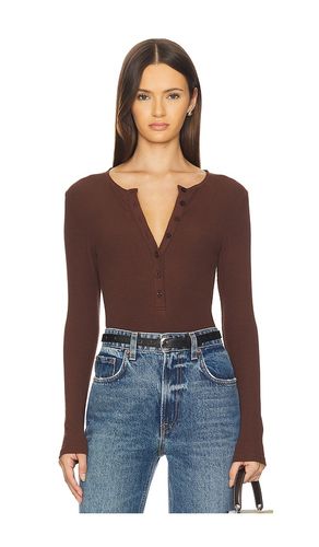 Henley Bodysuit in . Size L. Also in M, S, XL, XS, XXL - SNDYS - Modalova