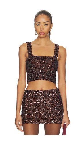Asher Sequin Crop Top in . Taglia L. Also in M, S - SNDYS - Modalova