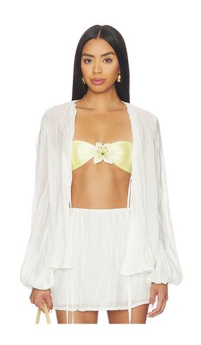 Brandi Crinkle Tie Top in . Size L. Also in M, S, XL, XS, XXS - SNDYS - Modalova