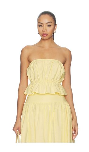 Nesa Strapless Top in Yellow. - size L (also in M, S, XL, XXL) - SNDYS - Modalova
