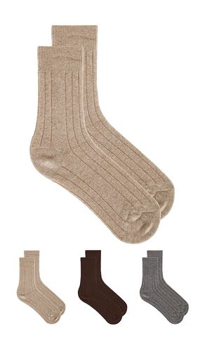 Pack lux merino socks en color marrón talla all - Stems - Modalova