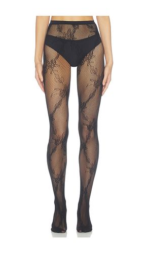 Medias de encaje rosaline en color negro talla all - Stems - Modalova