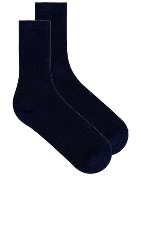 Eco-conscious Cashmere Crew Socks in - Stems - Modalova